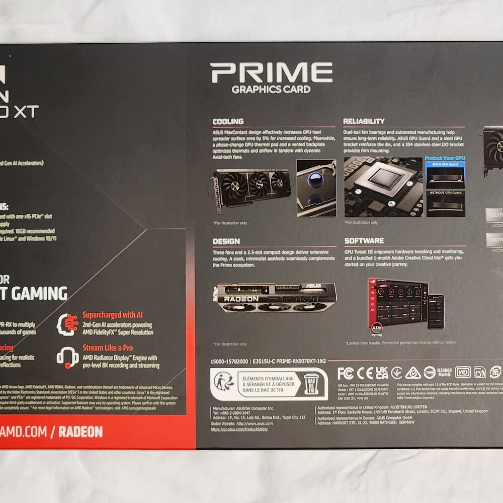 Brand New AMD Radeon 9070 XT - Picture 3 of 11